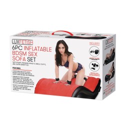 Sofa Tantra Gonflable + 6 accessoires BDSM LUXFETISH