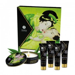 Ensemble secrets de Geisha thé vert exotique SHUNGA