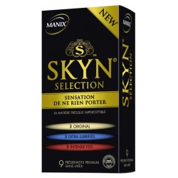 Préservatifs Skyn Selection 9pc MANIX