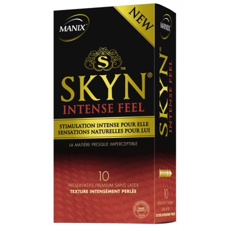 Préservatifs Skyn Intense feel 10pc MANIX