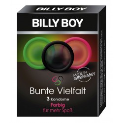Préservatifs Bunte viefalt 3pc BILLY BOY