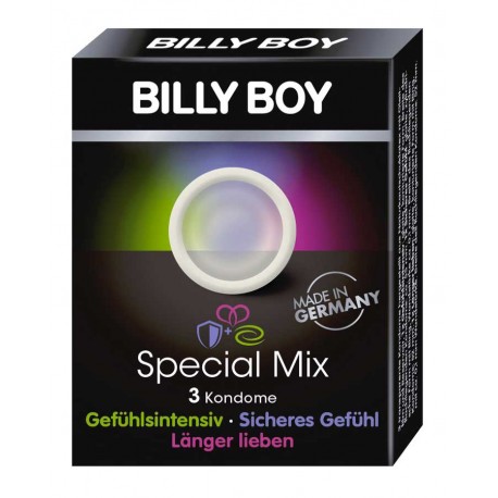 Préservatifs Special mix 3pc BILLY BOY