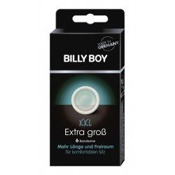 Préservatifs Extra XXL 6pc BILLY BOY
